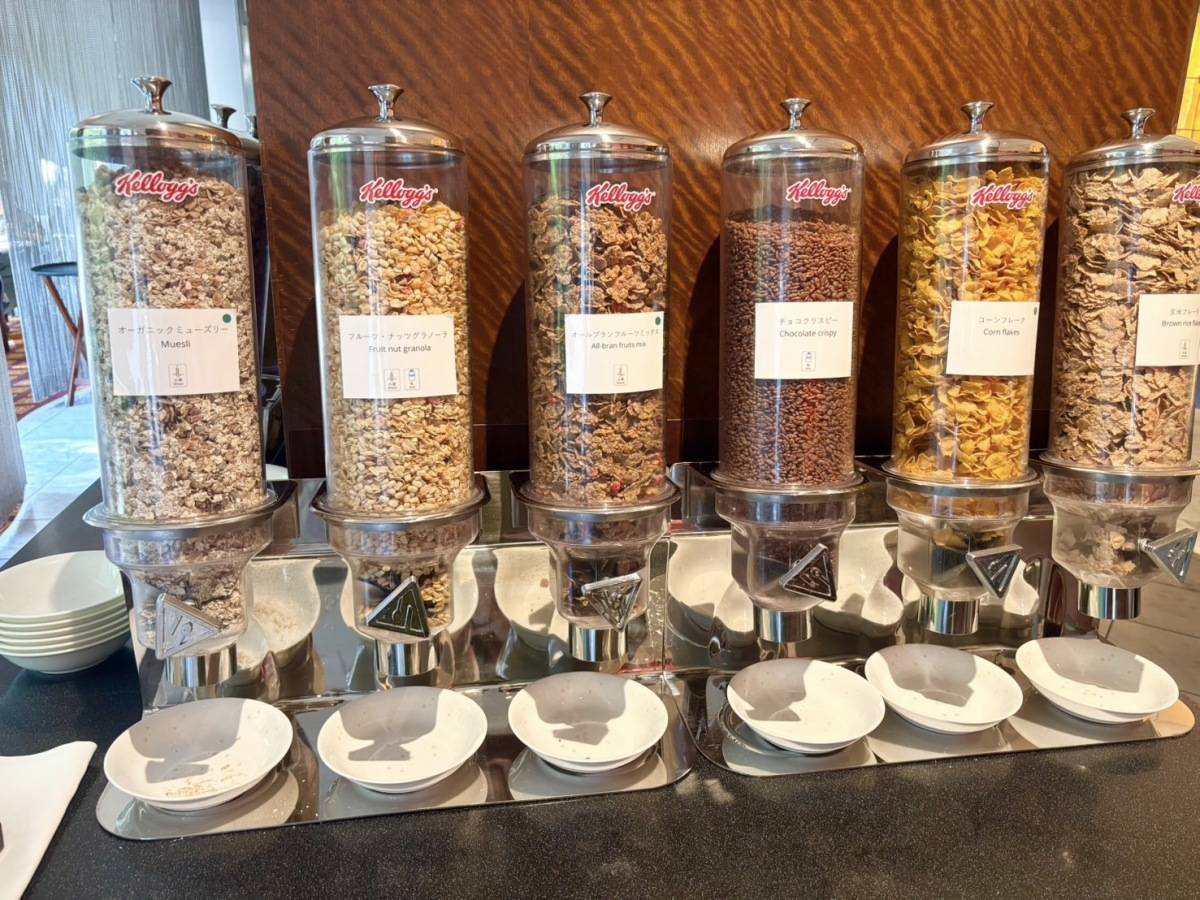 シェラトン都ホテルの朝食ブッフェ