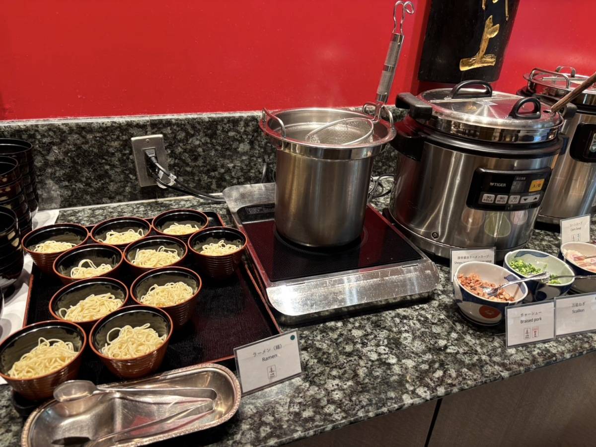 シェラトン都ホテルの朝食ブッフェ