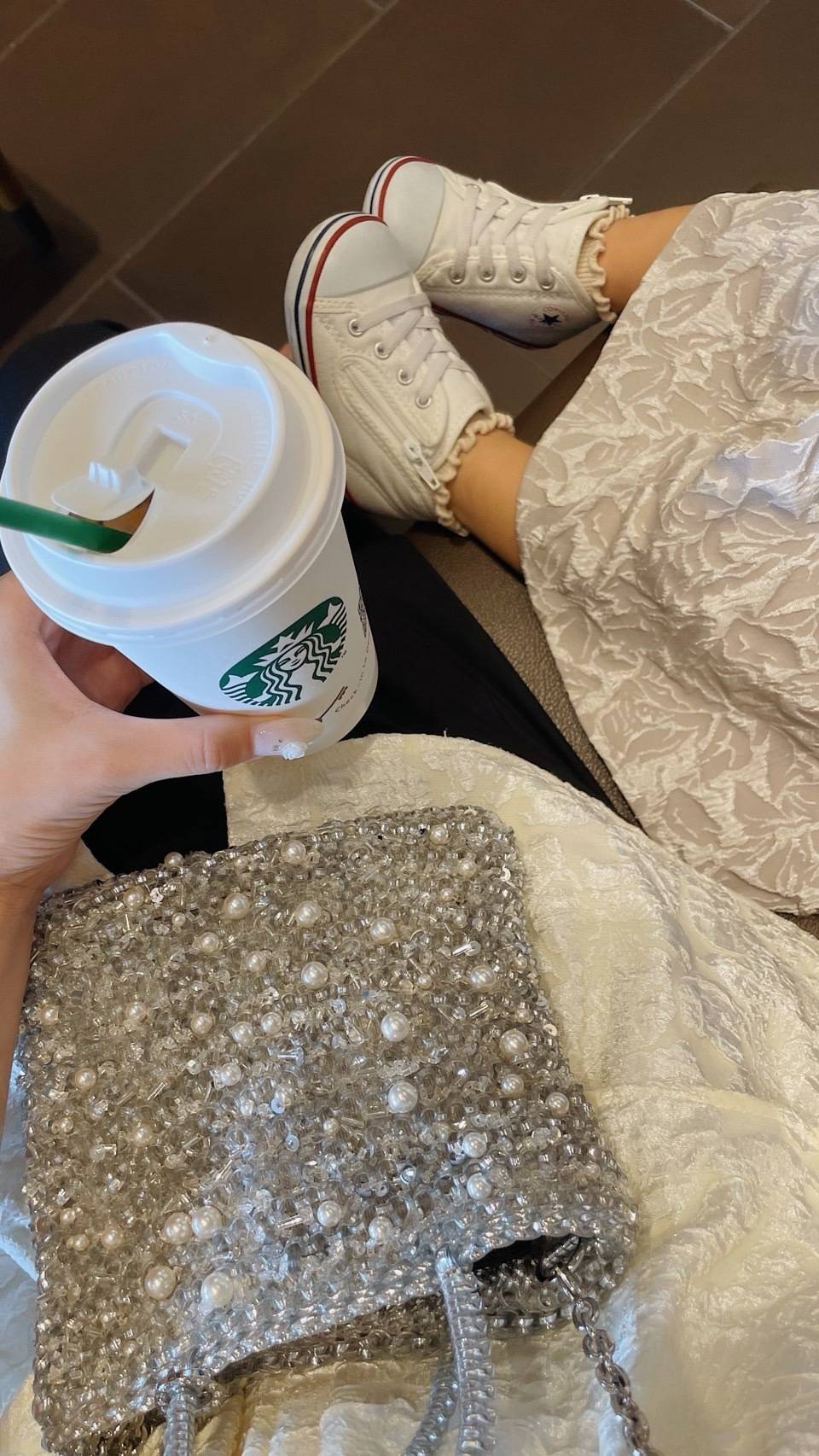 ANTEPRIMAのペルラ グリッター/スクエア スモール