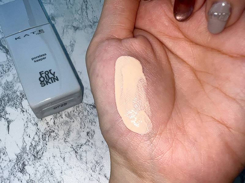 ポアレスキーパーFORオイリーのテクスチャー