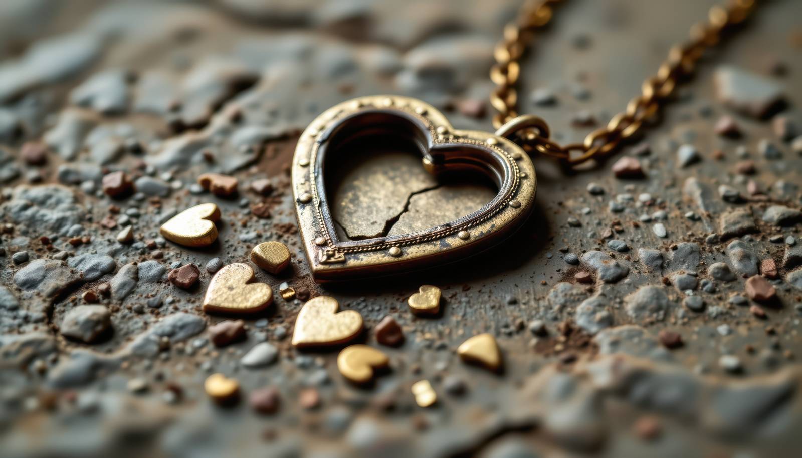 車　対人運　壊れたアクセサリー　切れたチェーン