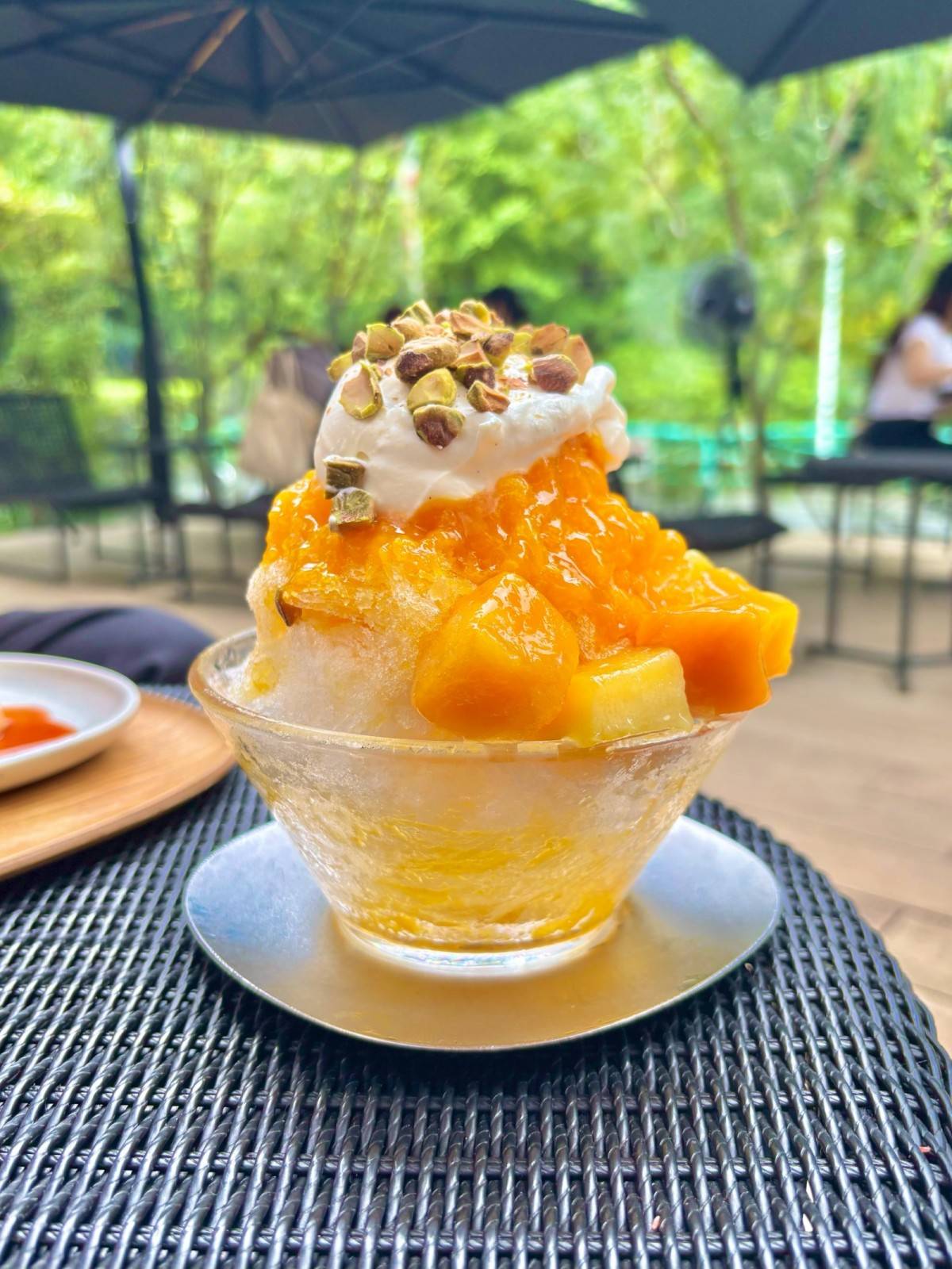 マンゴーとマスカルポーネのかき氷
