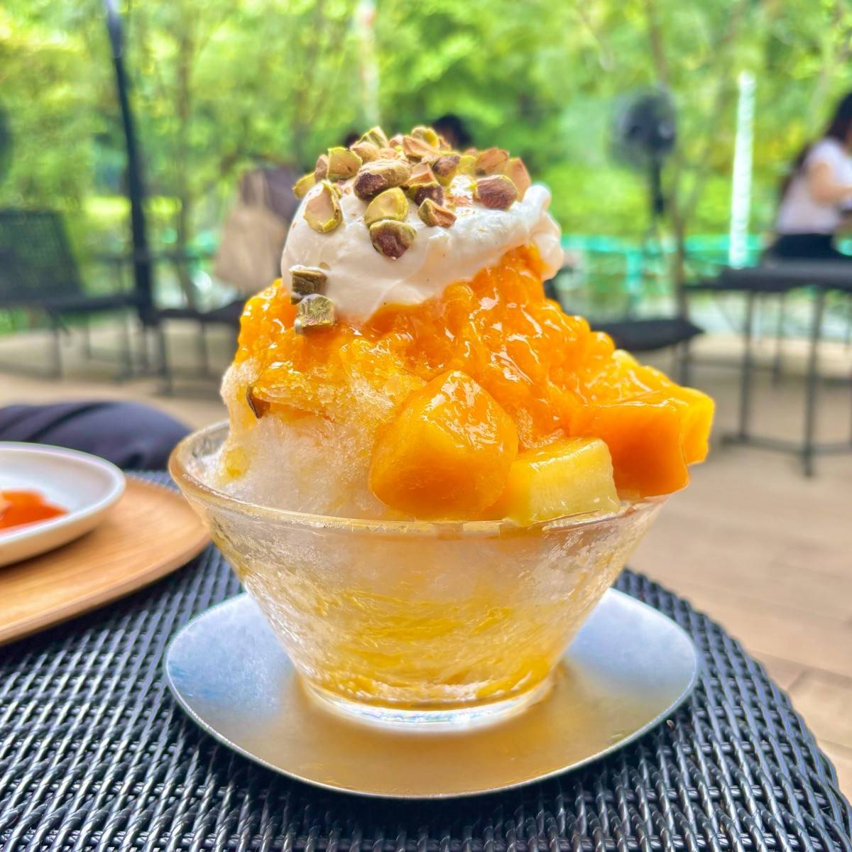 マンゴーとマスカルポーネのかき氷