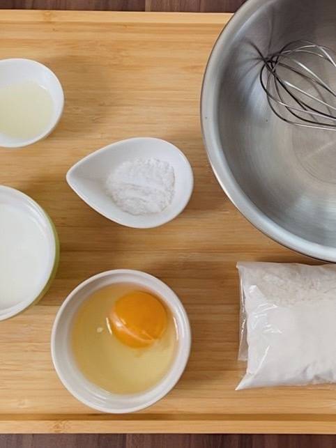 ドーナツ作りの材料