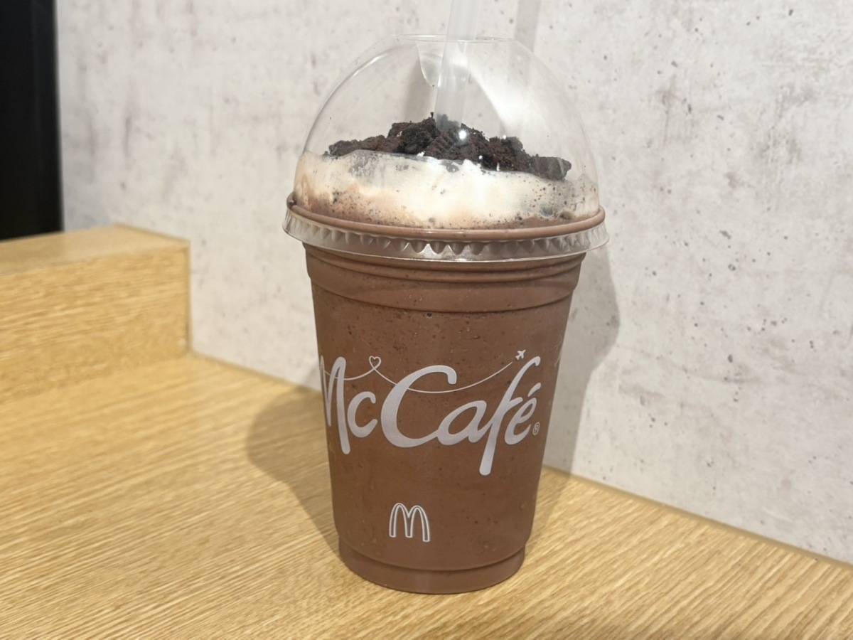 マックカフェ チョコフラッペ オレオ® クッキー