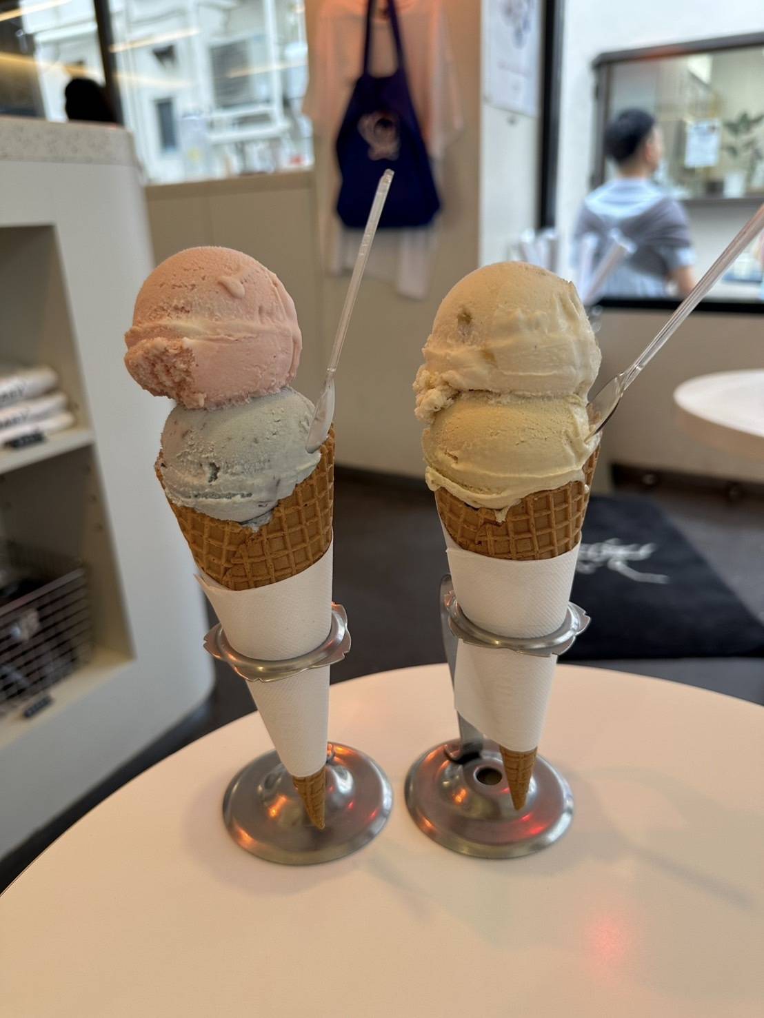 BIG BABY ICE CREAMで食べたアイスクリーム