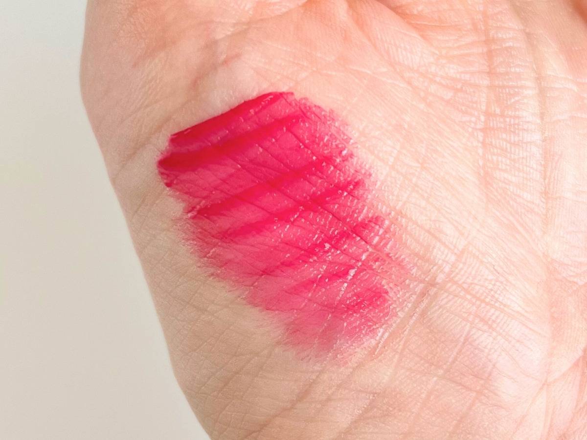 rom&nd ザ ジューシーラスティングティント 21グレープボムの色味