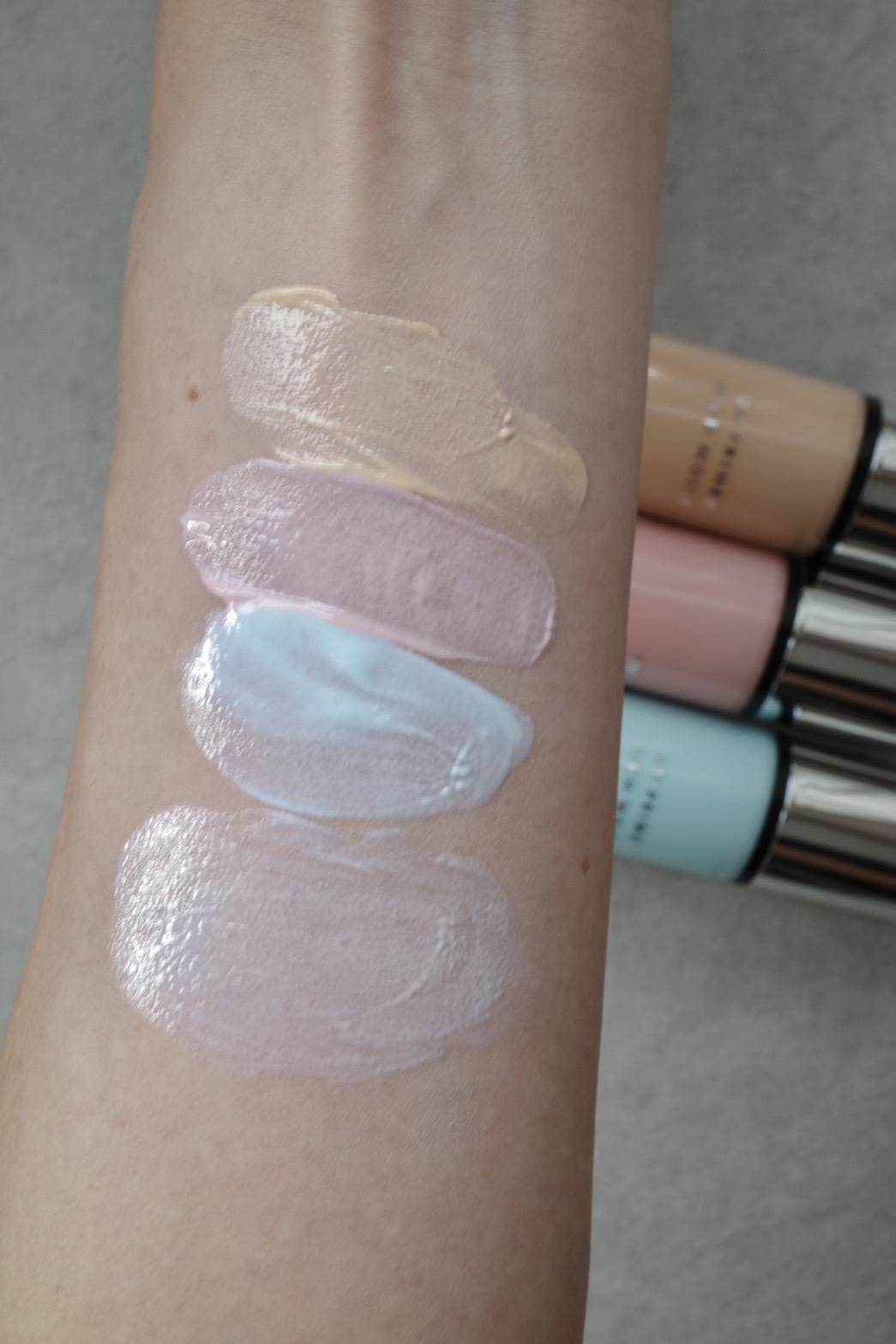 ＆be UV プライマーリッチモイスト色比較