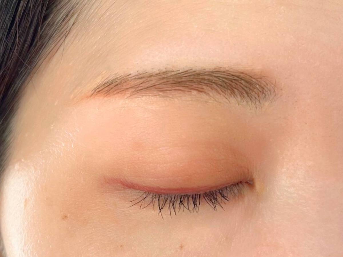 K-パレット ニュアンスパウダーアイブロウ+ 03マイルドテラコッタの仕上がりイメージ