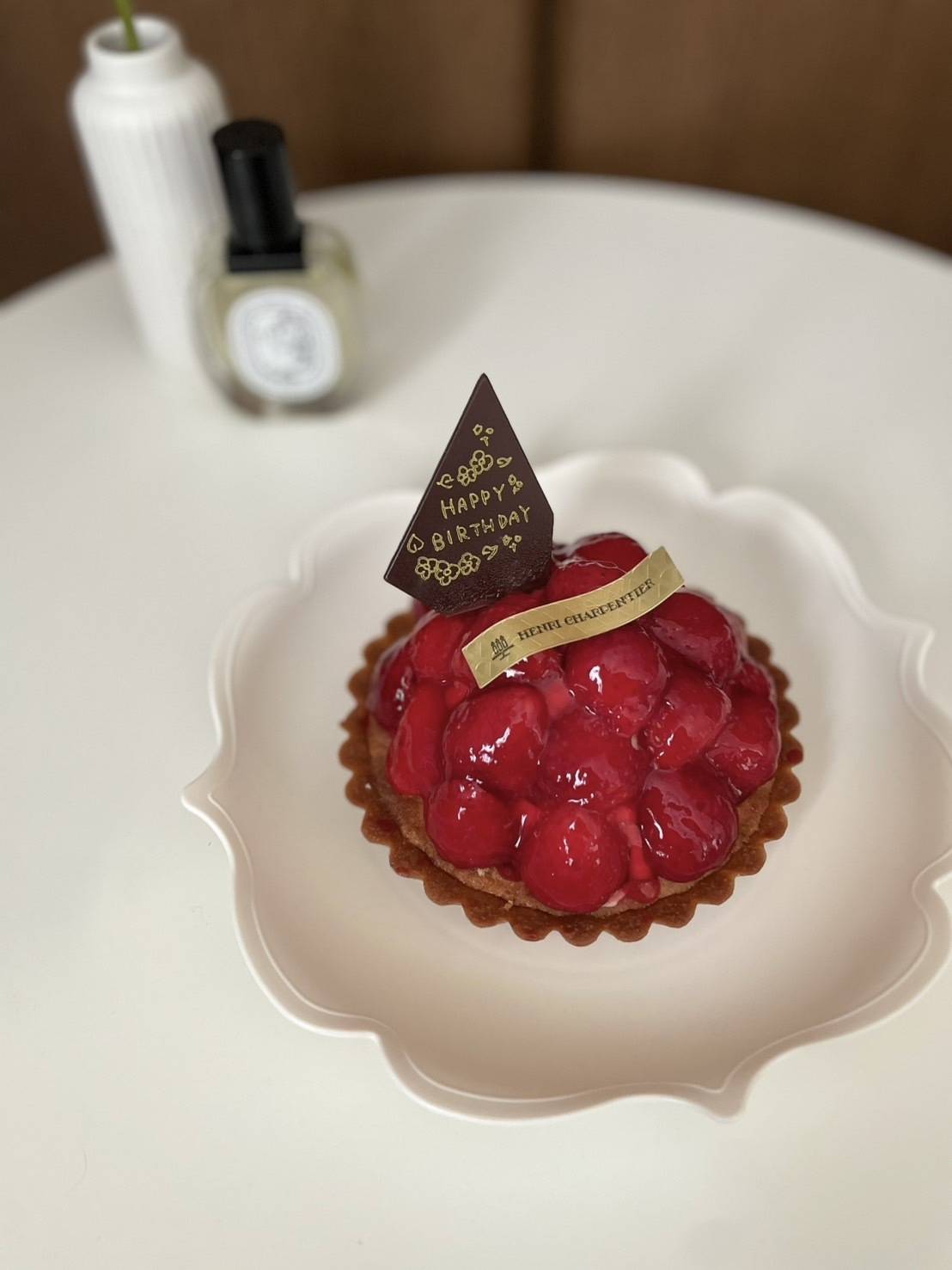 アンリシャルパンティエの苺タルト