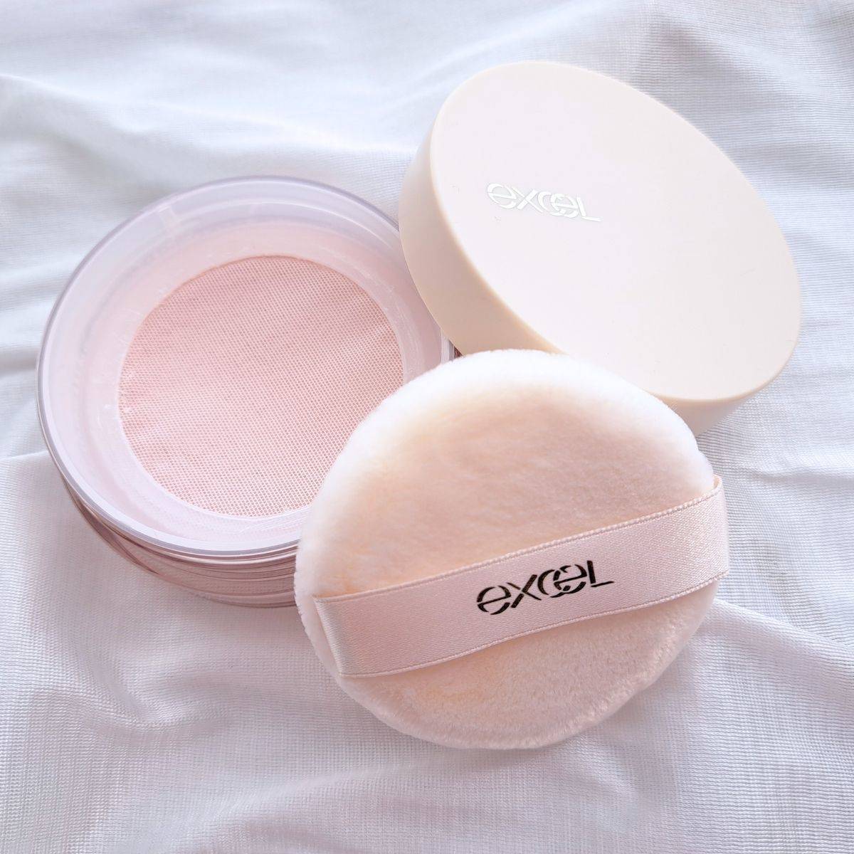 エクセル エクストラリッチ セラムインパウダー EX03 シマーピンク