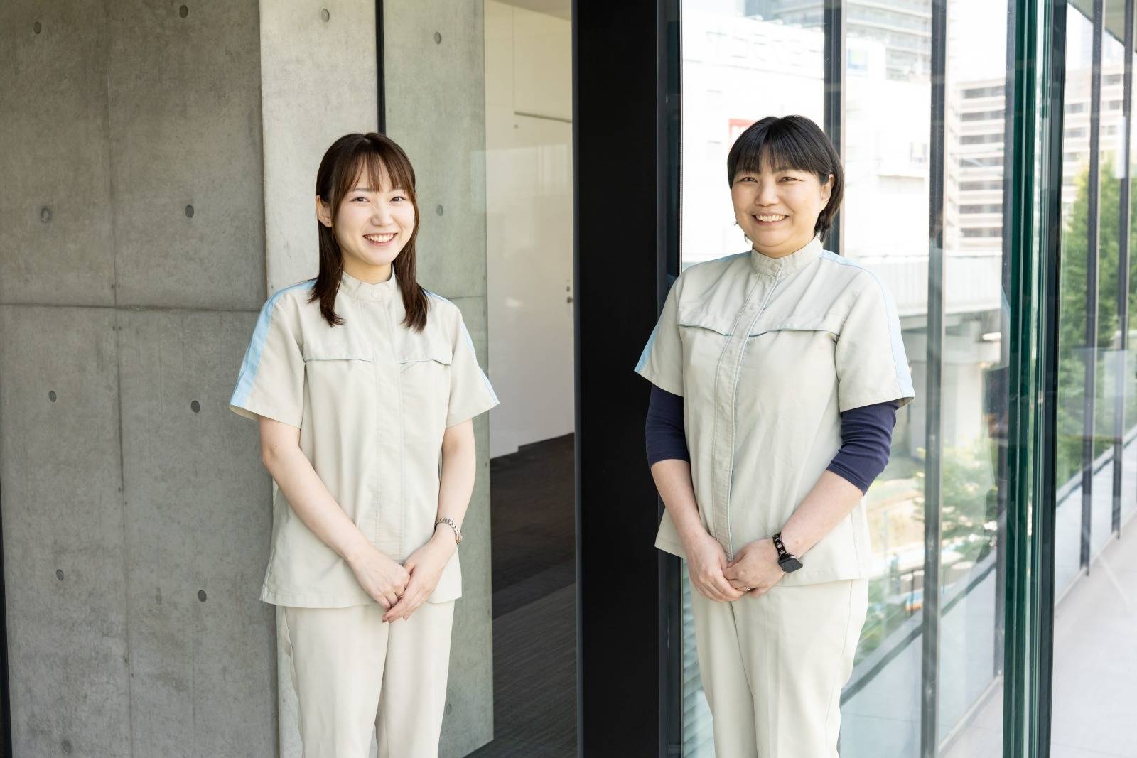 第一三共ヘルスケア社員の対談風景