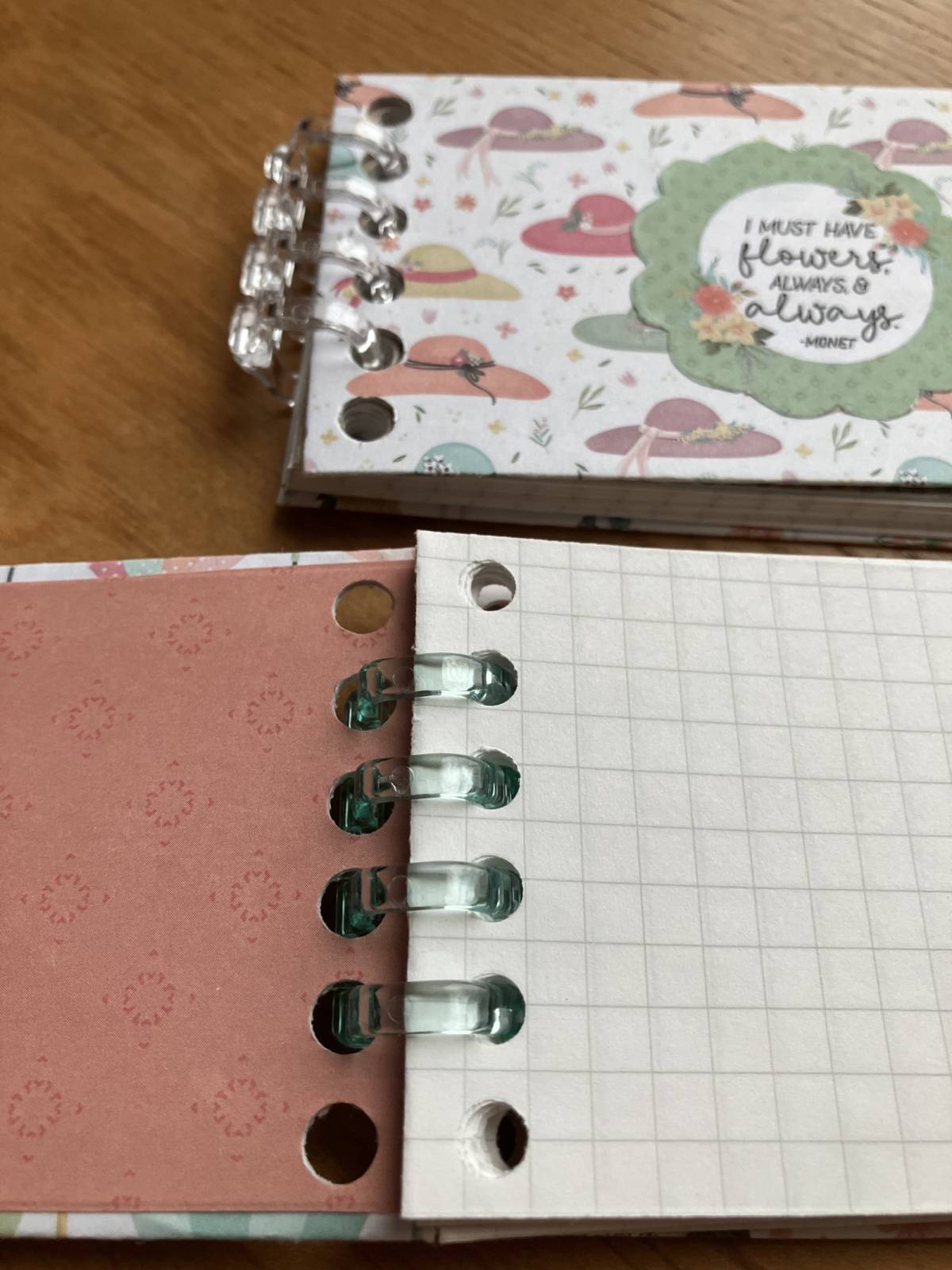 セリアのバインダーリング