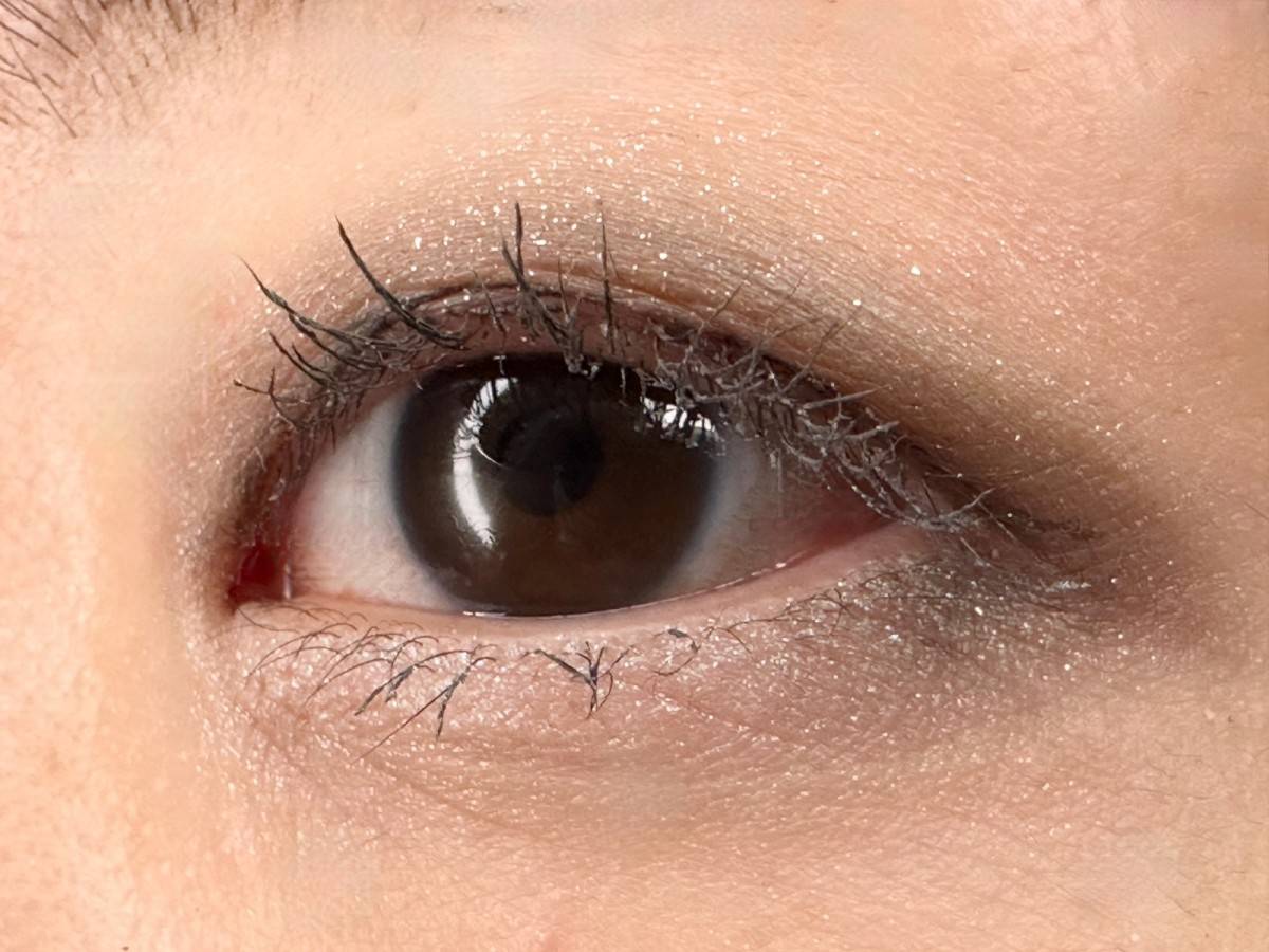 Chacott　フェイスカラーパレット　510モノクロームグレイ　仕上がりイメージ