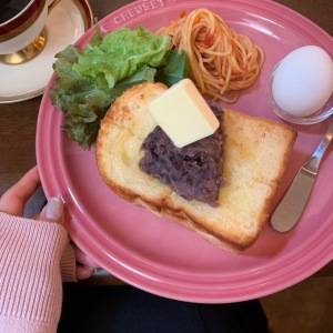 【大阪】休日のご褒美モーニングにも♪「Cafe Tokiona」で味わう絶品小倉トースト
