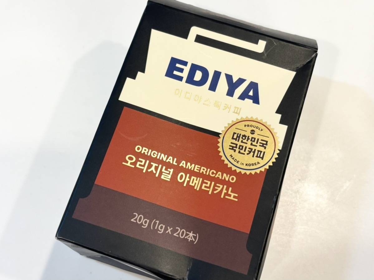 イディヤコーヒーのスティックタイプ