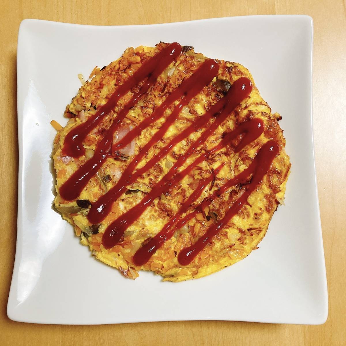 JA全農公式の「オープンオムレツ」のレシピ