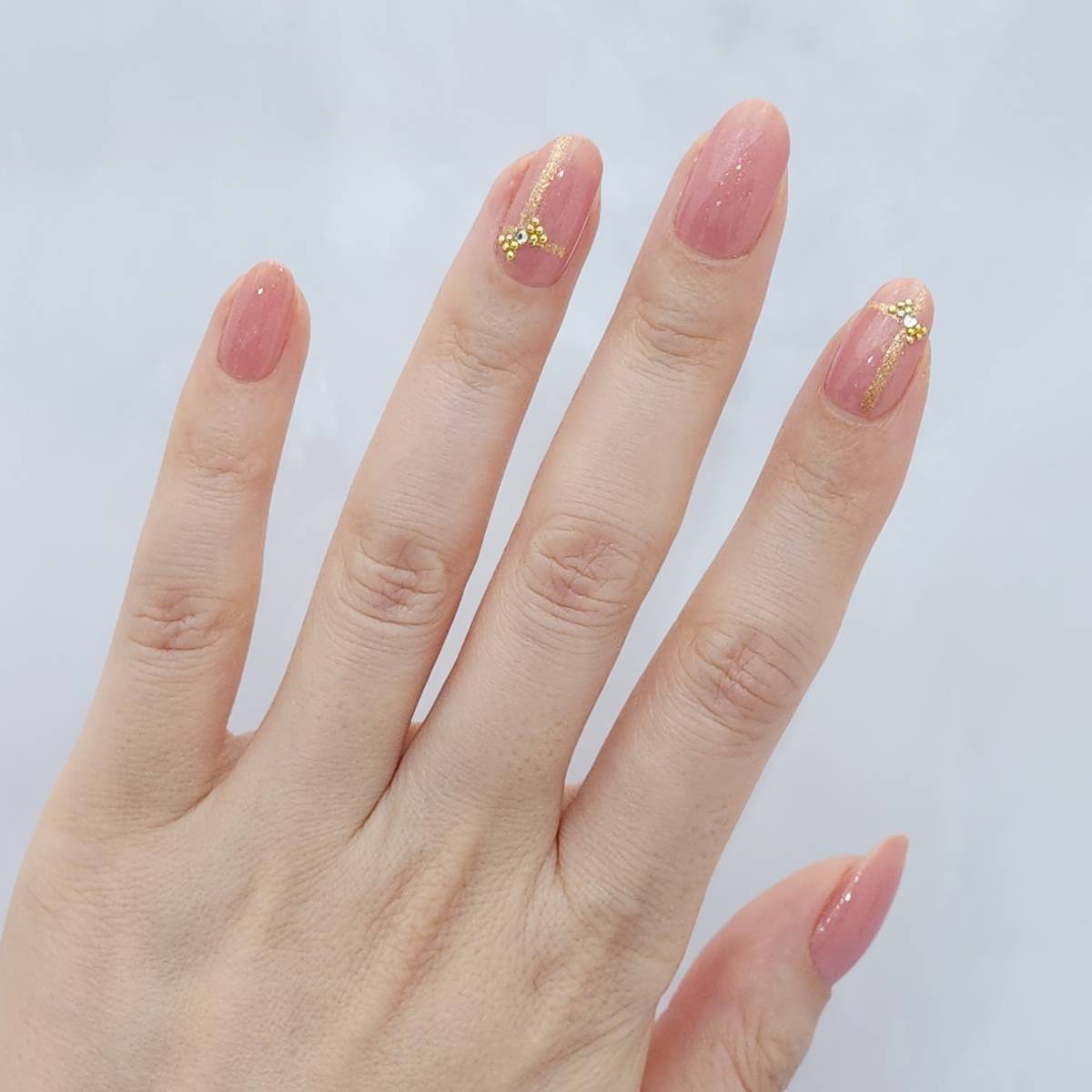 プレゼントリボンネイル