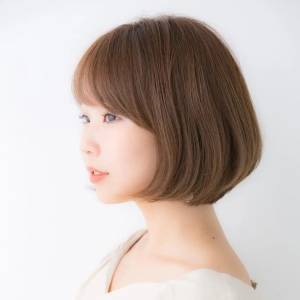  まとまり感ひし形ボブ 