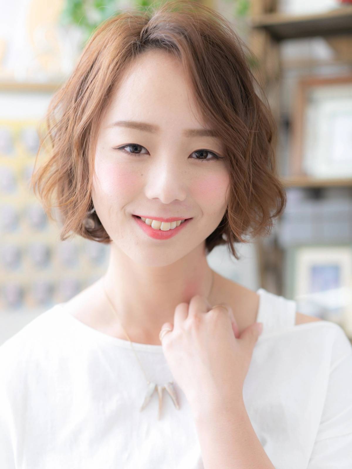 やわらかゆるふわボブ