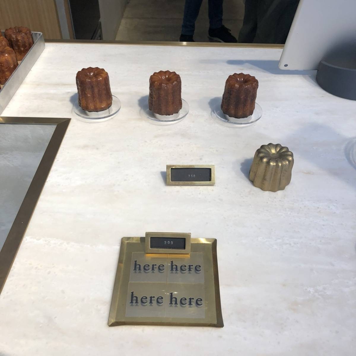 here Kyotoのカヌレ