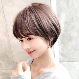  好感度高めの丸みボブ 