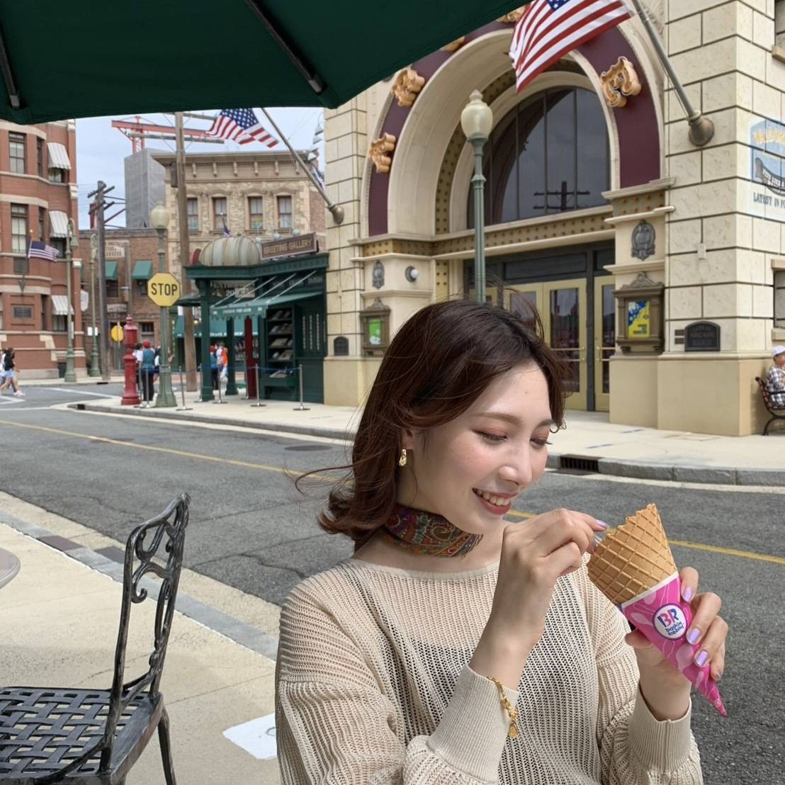 ベージュでまとめた秋コーデ