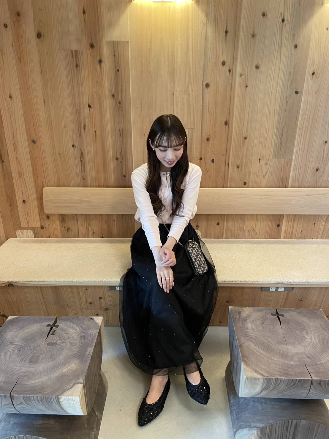 お気に入りの「PINK × BLACK」コーデ