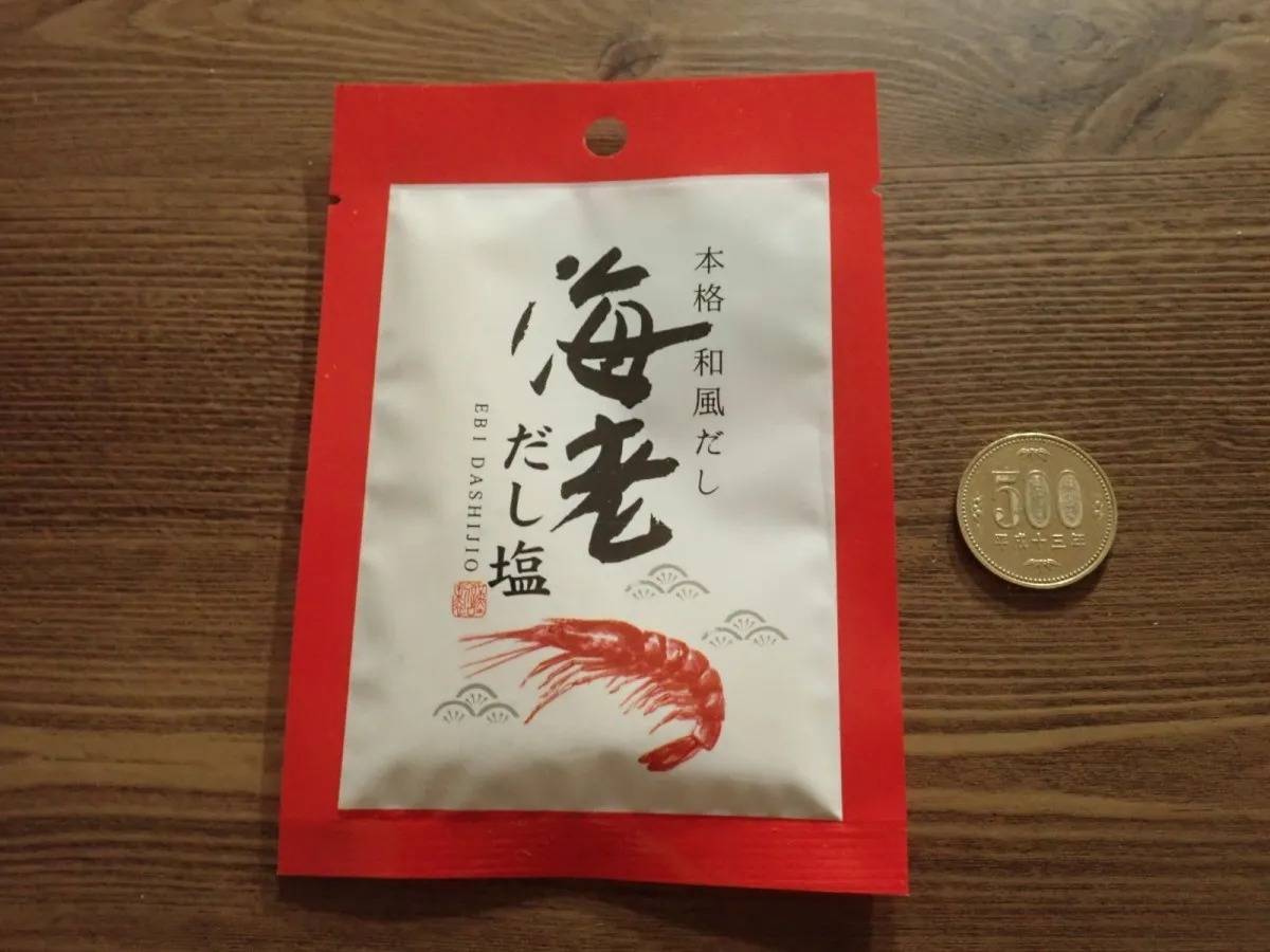 DAISO(ダイソー):三角屋水産 海老だし塩 20g