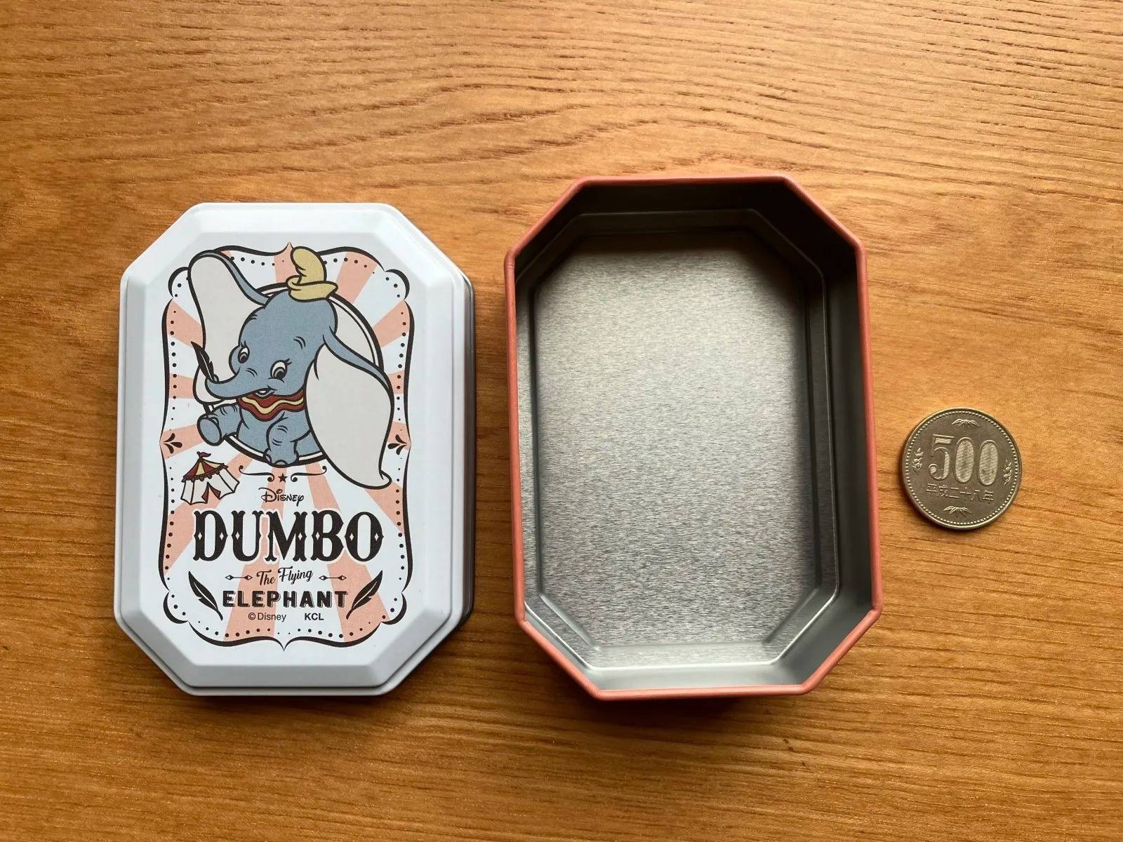 Seria(セリア)：ブリキ缶 8角 ダンボ