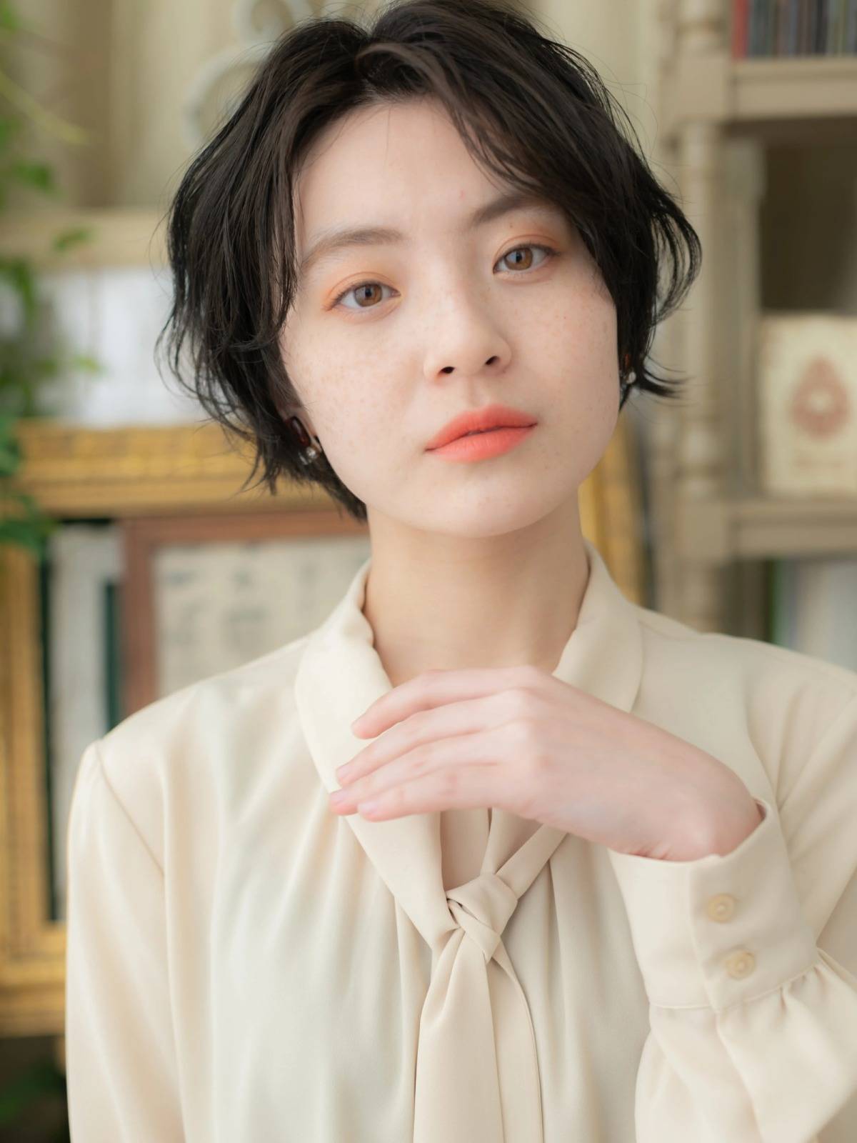 セミウェットなゆるショート