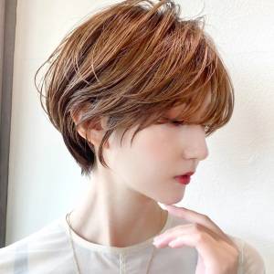  こなれ感ショート 