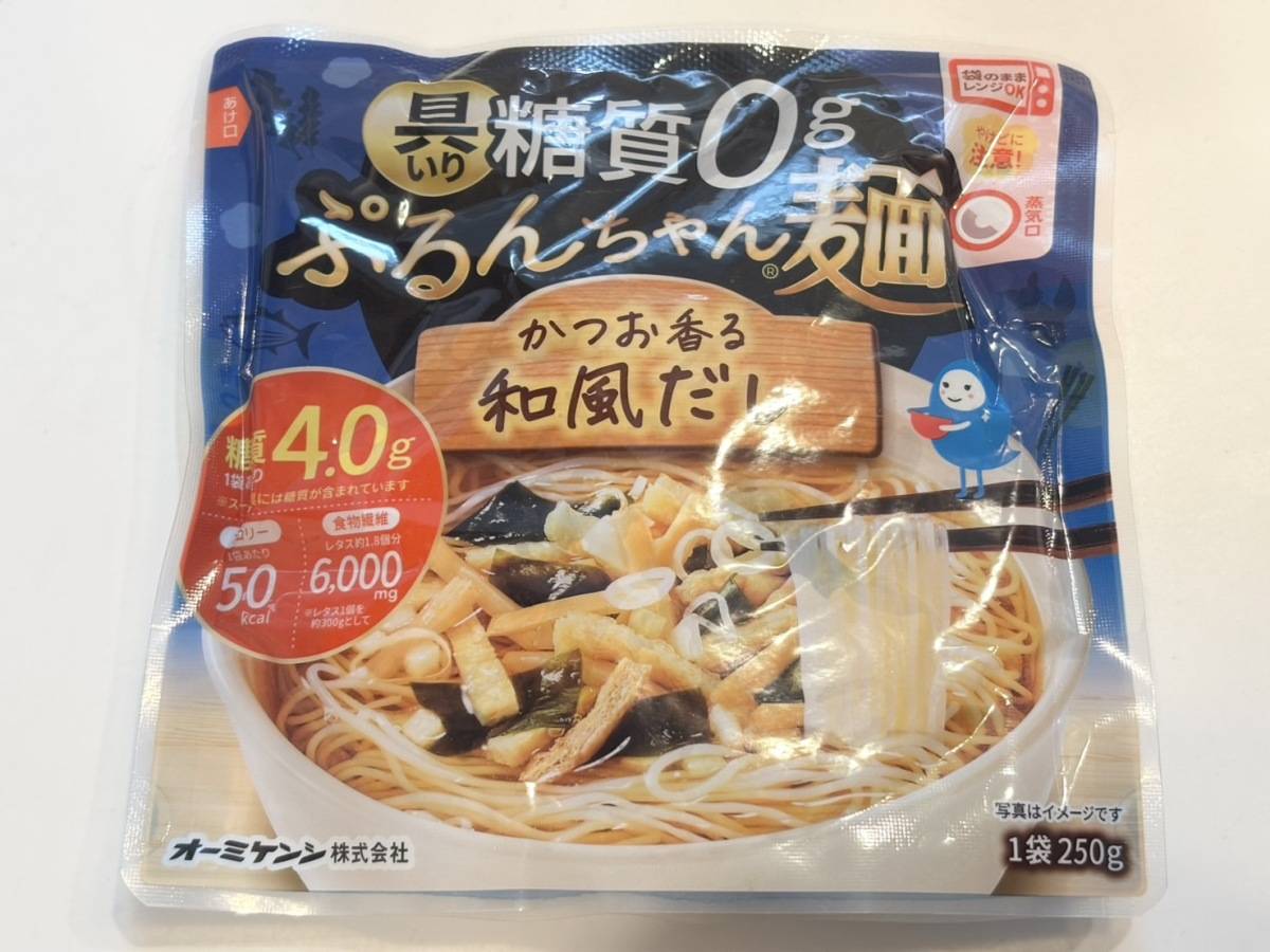具いり糖質0gぷるんちゃん麺 和風だし