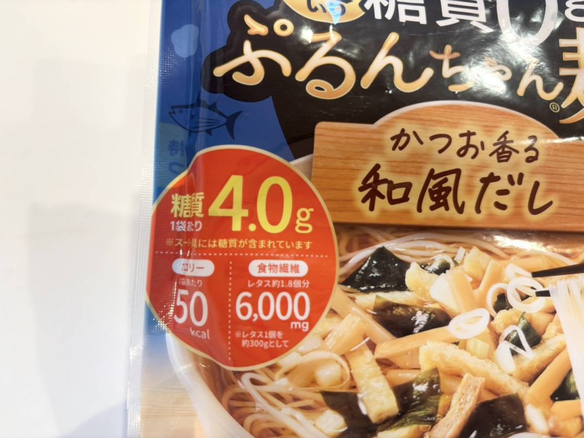具いり糖質0gぷるんちゃん麺 和風だし