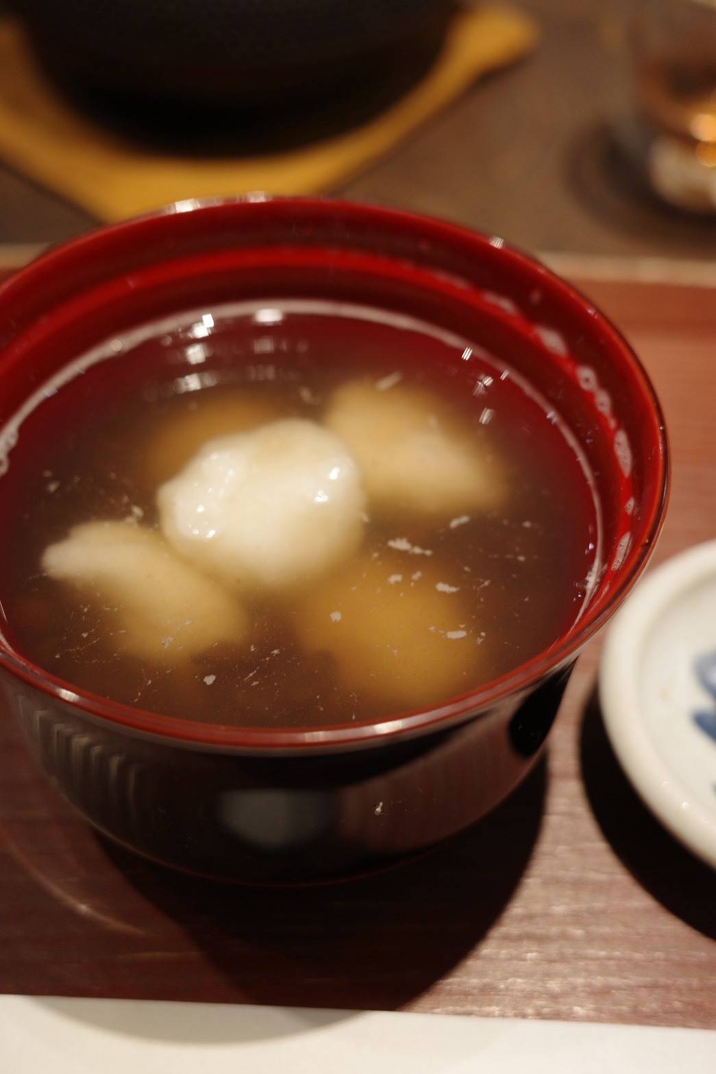 たねや茶屋のぜんざい