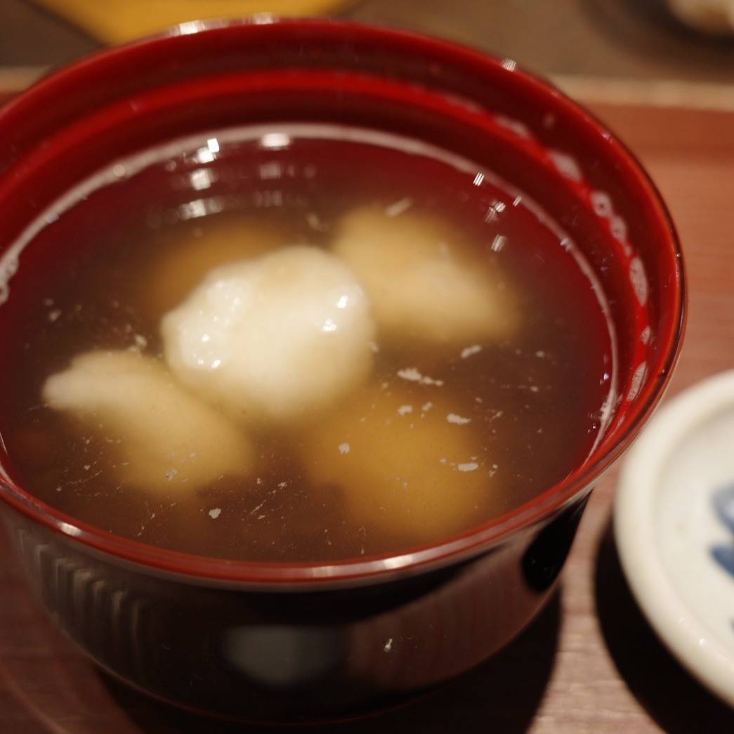 たねや茶屋のぜんざい