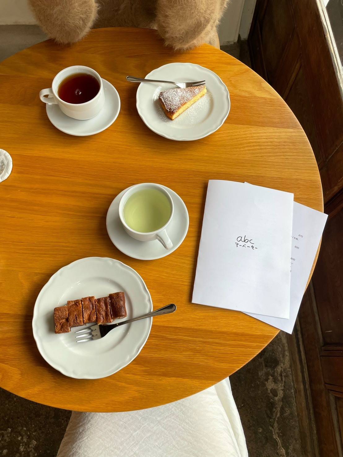 abc(アーベーセー)のスイーツとドリンク