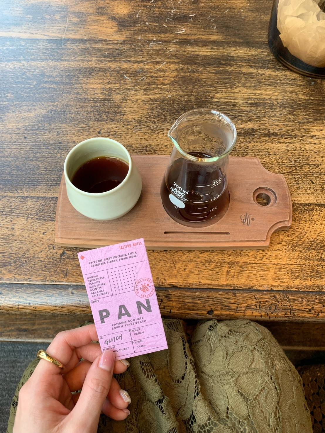 GLITCH COFFEE OSAKAのコーヒー