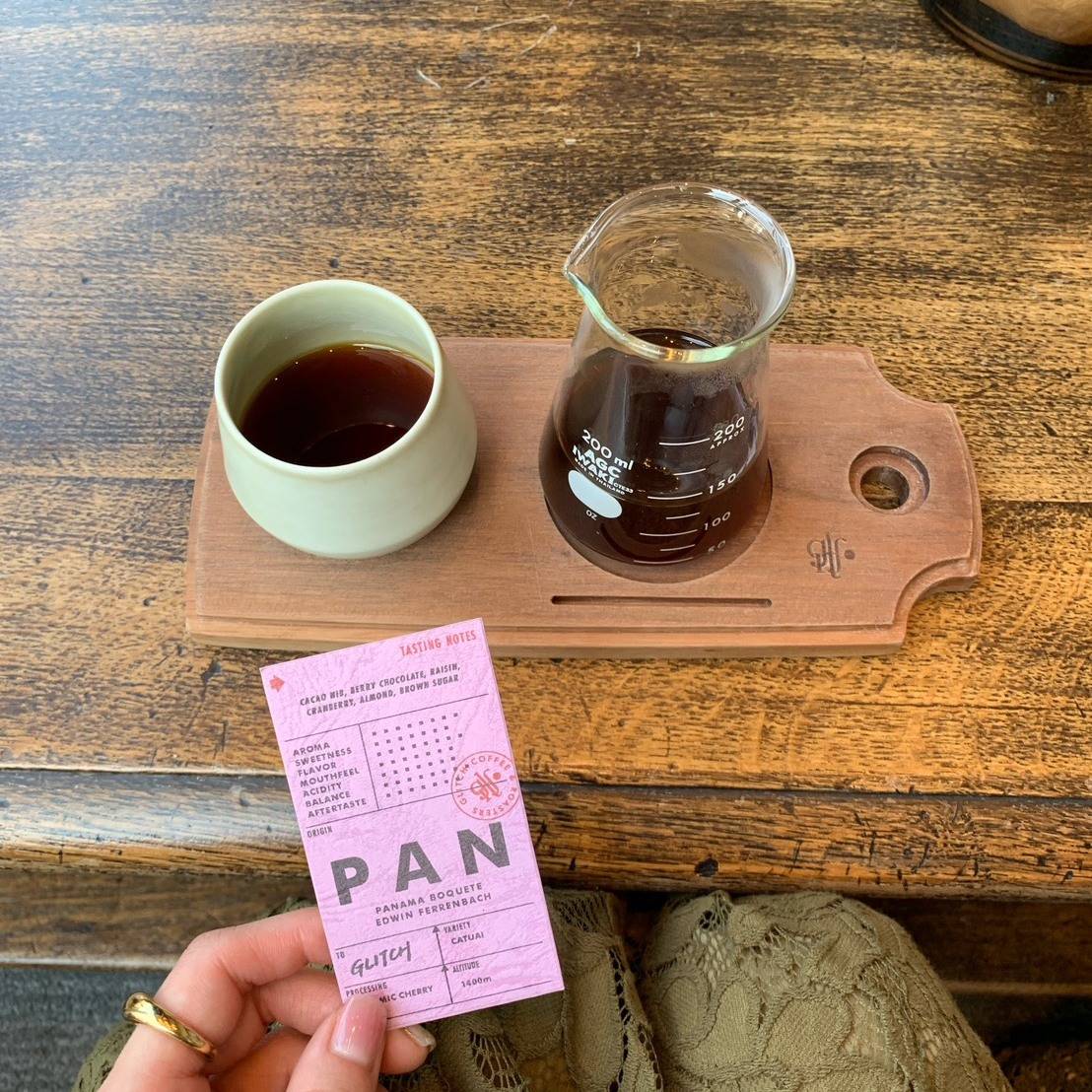 GLITCH COFFEE OSAKAのコーヒー