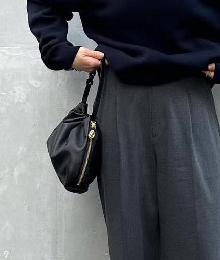 gemeil レザーワンハンドルバッグ着画