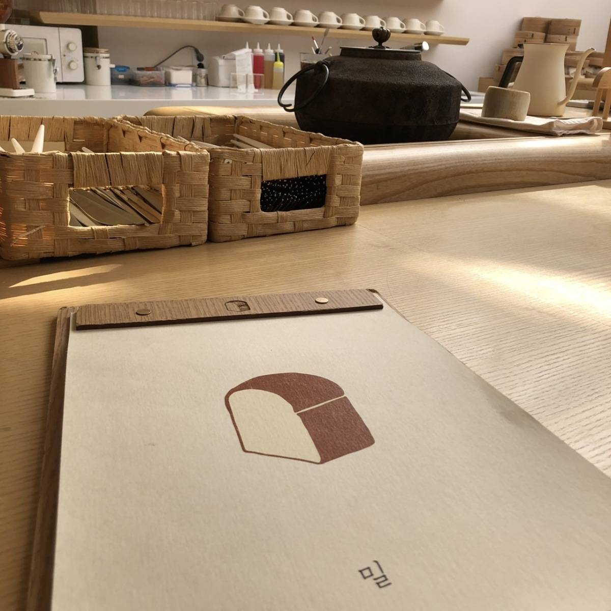 韓国にあるカフェ『ミルトースト』