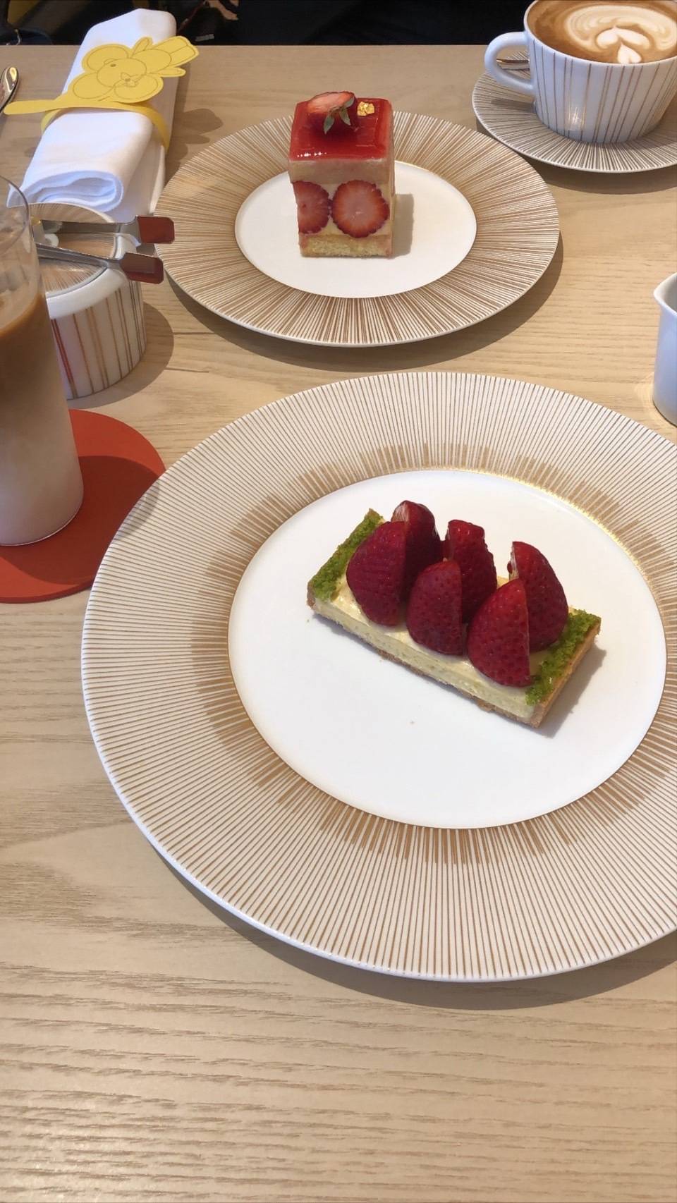 「LE CAFF V」のケーキ