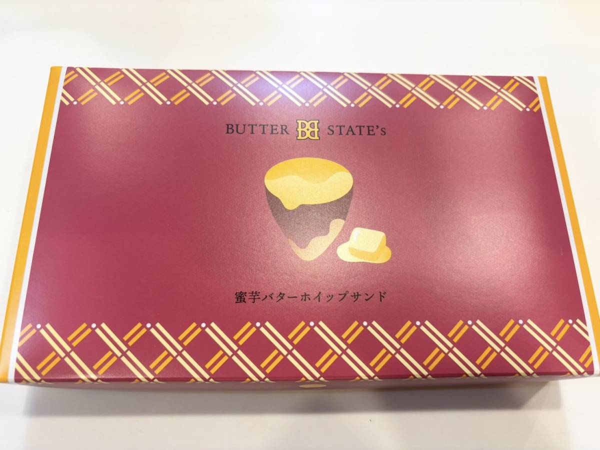 バターステイツ by銀のぶどう「蜜芋バターホイップサンド」