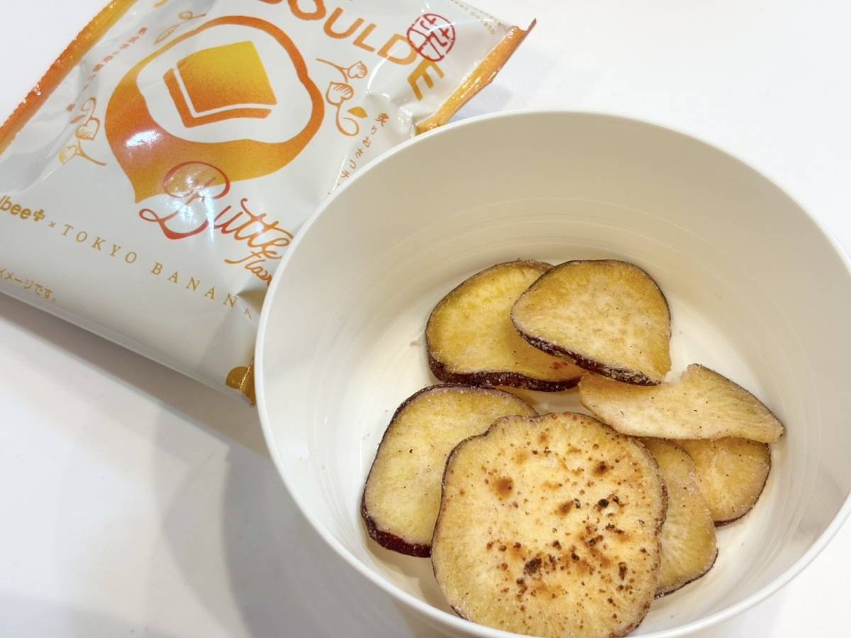 じゃがボルダ「炙りおさつチップス」