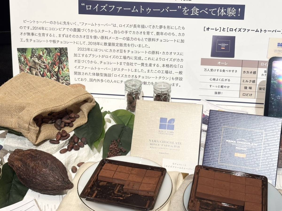 おいしい博覧会での「ロイズ」