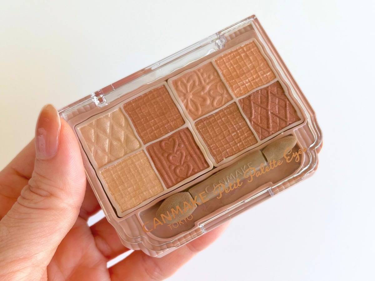 CANMAKE プティパレットアイズ 04アマンドブリュレ