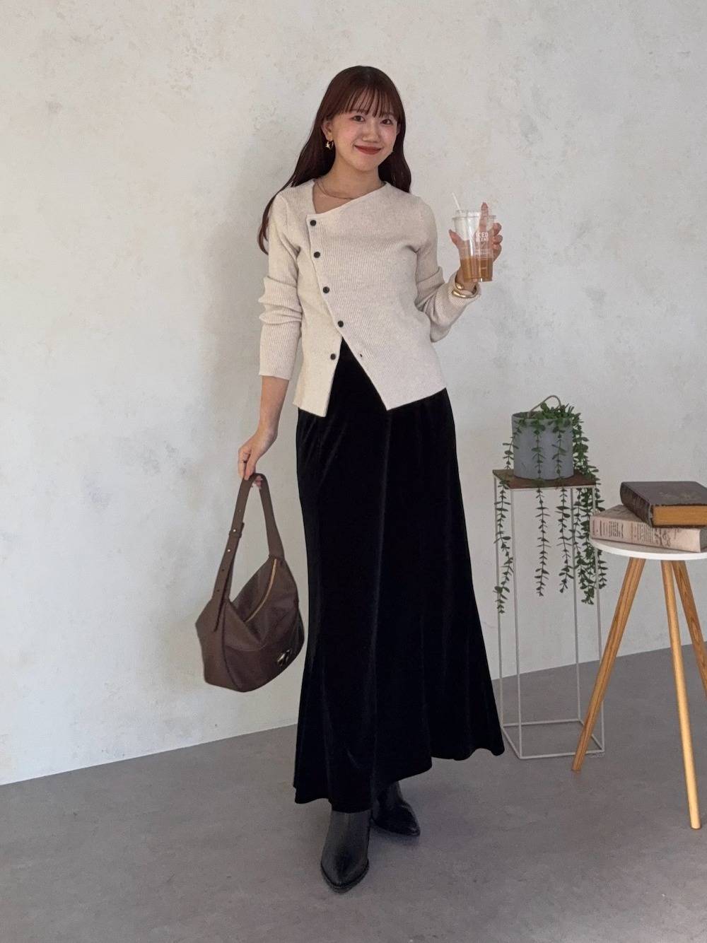 アシンメトリートップスを合わせる♪