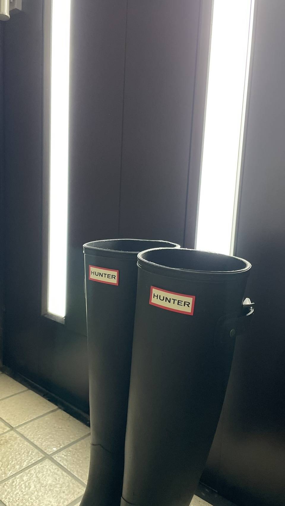 HUNTERのレインブーツ