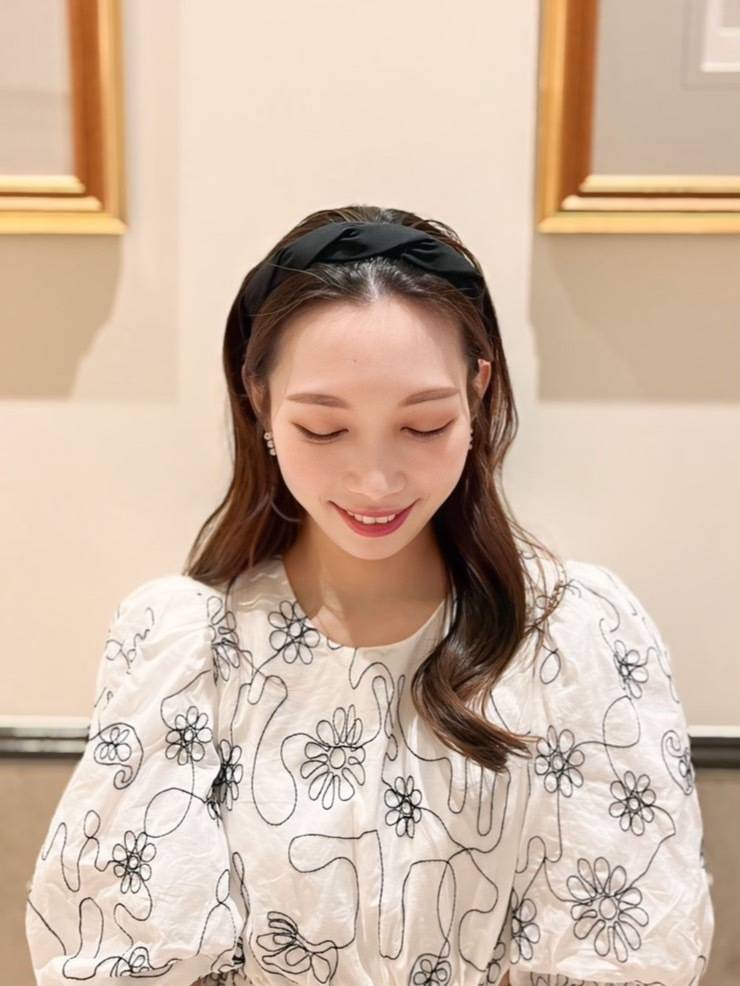 リップを塗ったcherry