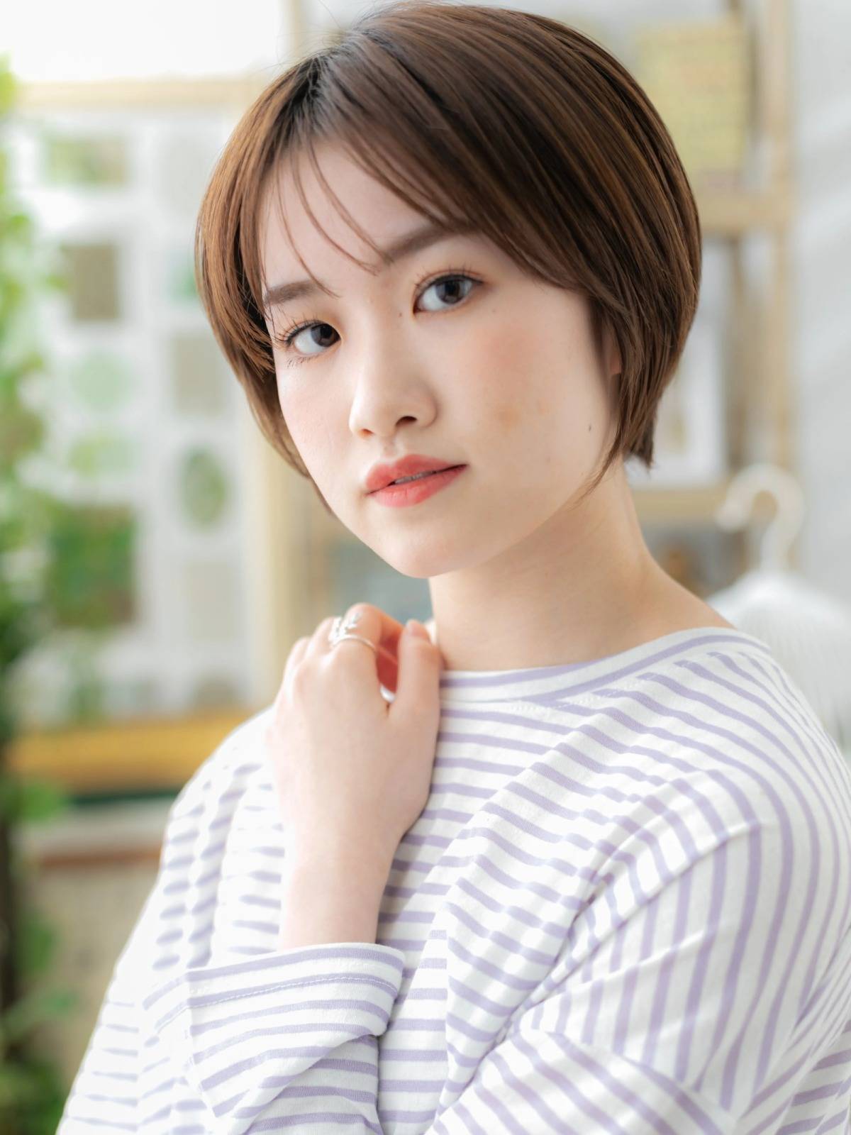 まとまりマッシュショート